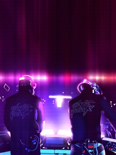 Концерт Daft Punk обои