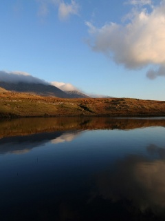 Зеркальное озеро обои