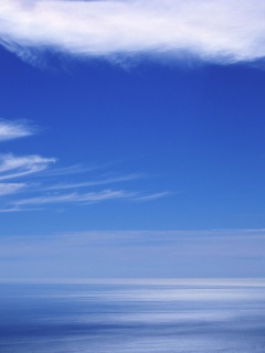 Чистый морской горизонт обои