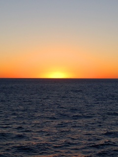 Морской закат обои