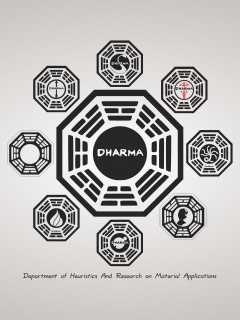 Логотипы станций Дхарма обои