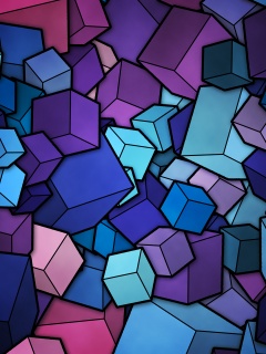 Кубики обои