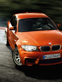 BMW M1 в заносе на треке обои