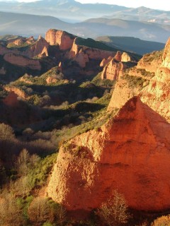 Скалы на рассвете обои