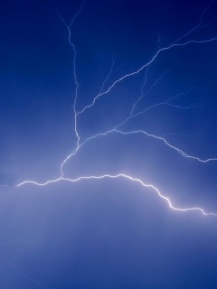 Ветвистая молния обои