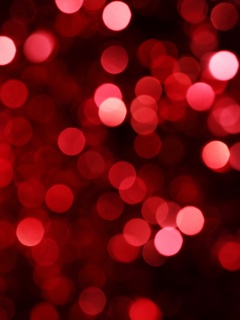 Алые абстрактные круги обои