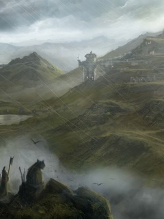 Пейзаж из Dragon Age 2 обои