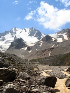 Горный пейзаж обои