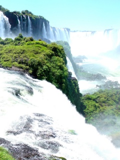 Край водопадов обои