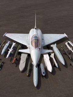 Истребитель и состовляющие обои