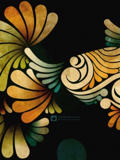 Узор «Рыбка» обои