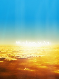 Восход над облаками обои