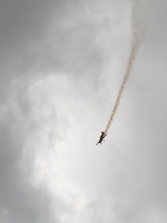 Падающий самолёт обои