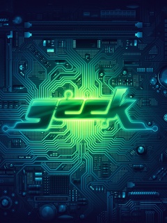 Печатная плата Geek обои