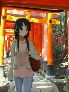 Акияма Мио обои