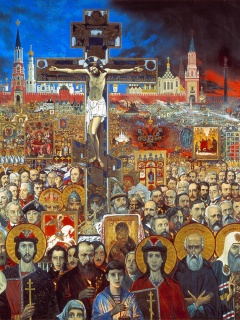 Илья Глазунов "Вечная Россия" обои