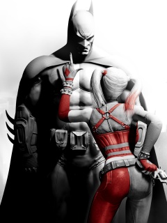 Бэтман и Харли Куин обои