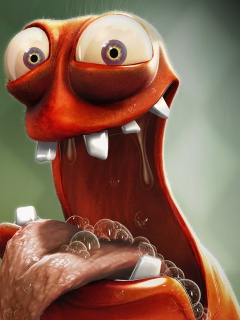 Микроб на ободке вашего унитаза обои