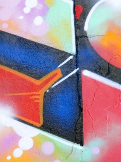 Граффити на стене обои