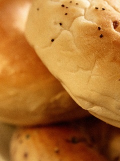 Булочки с маком обои