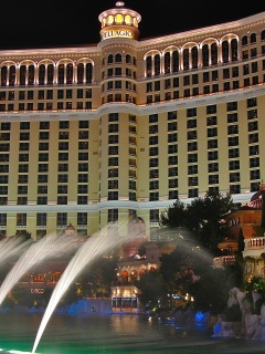 Казино Bellagio в Лас-Вегасе обои