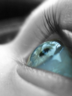 Ясный взгляд младенца обои