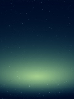 Свечение в ночном небе обои