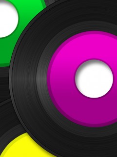 Пластинки  обои