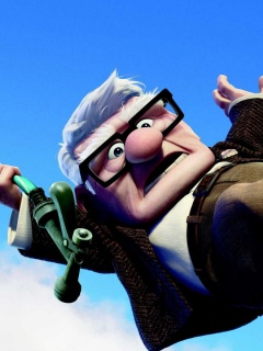 Персонажи мультфильма Up обои
