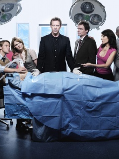 Герои сериала "Доктор Хаус" обои