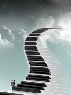 Музыка, которая ведёт нас на седьмое небо обои