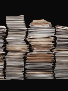 Стопки листов бумаги обои