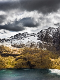 Вид на горы обои