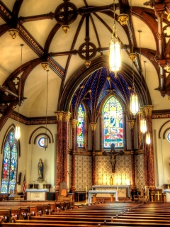 Внутреннее убранство собора обои