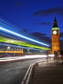 Лондон в движении обои
