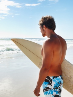 Собирается оседлать волну обои