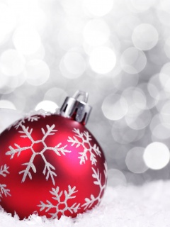 Новогодние игрушки обои