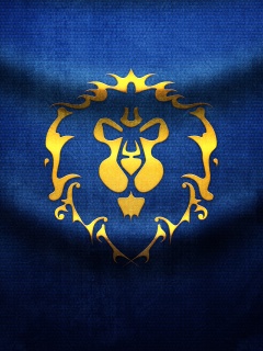 Флаг Альянса из World of Warcraft обои