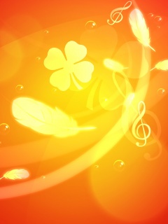 Тёплая энергия света обои