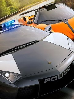 Полицейская погоня из Need For Speed обои