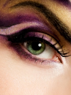 Красивый макияж для глаз обои