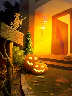 У входа обои