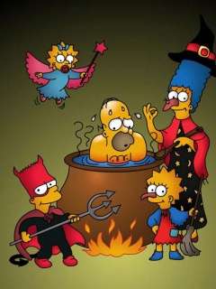 Шабаш Симпсонов обои