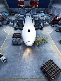 Ангар из игры Brink обои