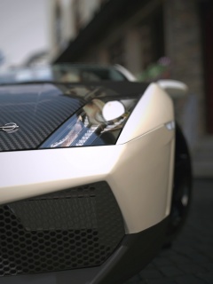 Lamborghini с карбоновым багажником обои