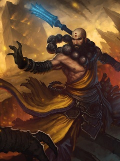 Монах из Diablo 3 обои