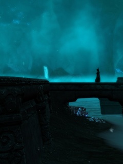 Светящийся путь обои