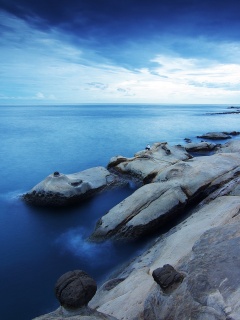 Замерзший мыс где-то там обои