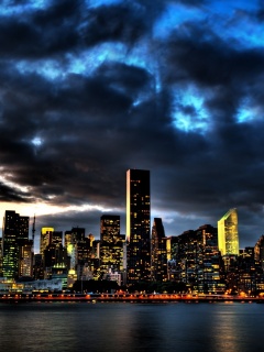 Красивый город обои