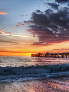 Морской прилив обои